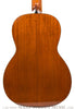 Collings 001 acoustic guitar close up of Mahogany back