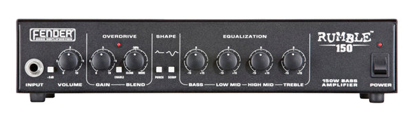Fender Rumble 150 ベースアンプ Fender Rumble 150 Bass Amp Head | Mass Street Music