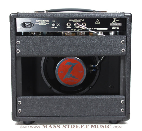 Dr. Z Monza 110 Combo Amplifier, Black with Tan Grille Mass Street