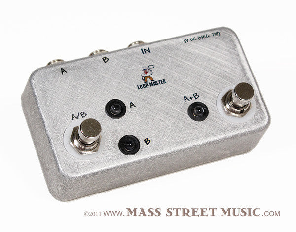 Loop-Master A/B/Y Switcher Guitar Effect Pedal
