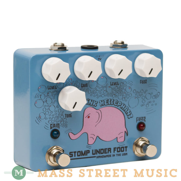 Stomp Under Foot - Pink Hellephant - Custom Overdrive/Fuzz | Mass