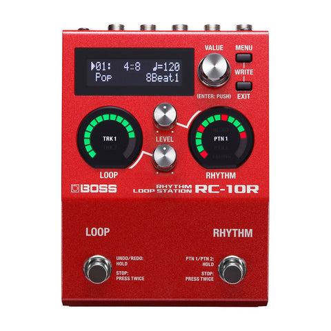 BOSS Effect Pedals - RC-10R Rhythm Loop Station - Front