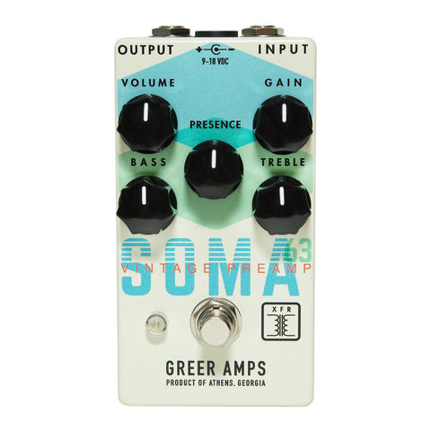 Greer Amps - Soma 63 Vintage Preamp
