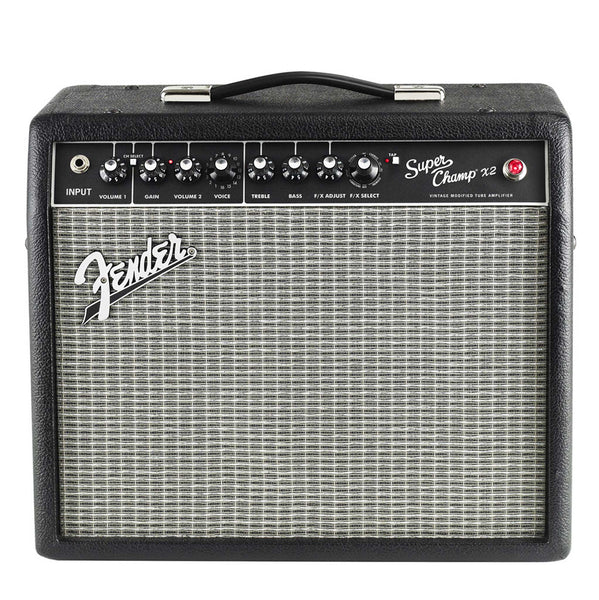 Fender Super Champ X2 15 watt Tube Amp with effects and USB | Mass