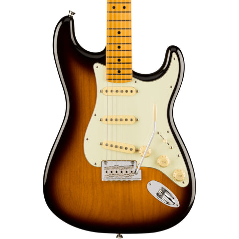 Fender Electric Guitars - American Professional II Stratocaster Anniversary 2-Color Sunburst - Front Close