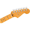 Fender Electric Guitars - American Ultra Stratocaster HSS - Texas Tea - Maple Fingerboard - Headstock