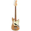 Fender Bass Guitars - Player Mustang Bass PJ - Pau Ferro Fingerboard - Firemist Gold - front