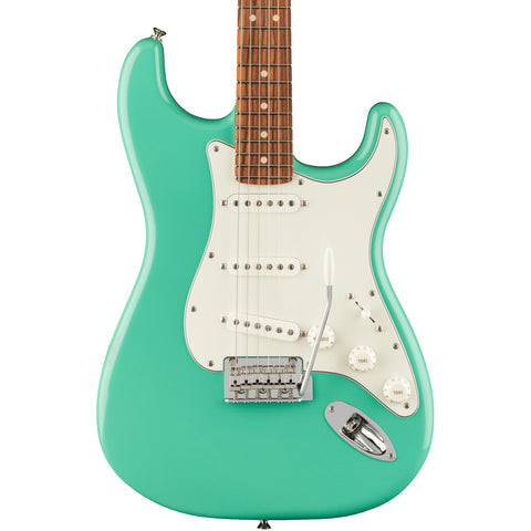 Fender Electric Guitars - Player Stratocaster - Pau Ferro Fingerboard -  Sea Foam Green - Front Close