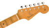 Fender Electric Guitars - Ltd. Vintera II Road Worn '60s Stratocaster - Black - Front Headstock