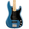 Fender Electric Guitars - American Performer Precision Bass - Maple Fingerboard - Satin Lake Placid Blue- Front Close