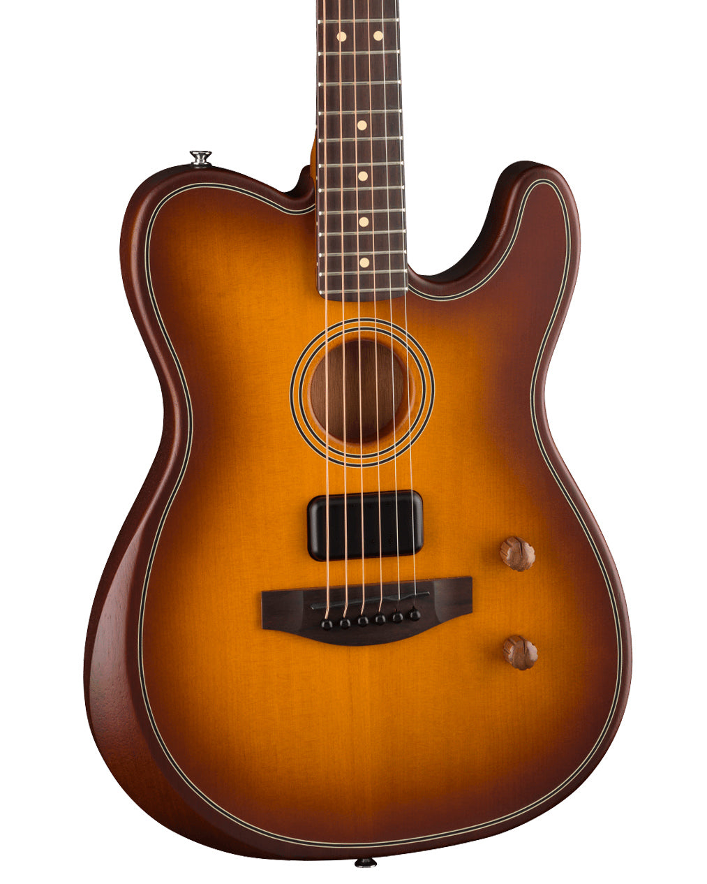 Fender Acoustic Guitars - Acoustasonic Standard Telecaster - Honey
