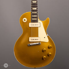 Gibson Guitars - 1954 Les Paul Standard - Gold Top - P-90s - Vintage - Front Close