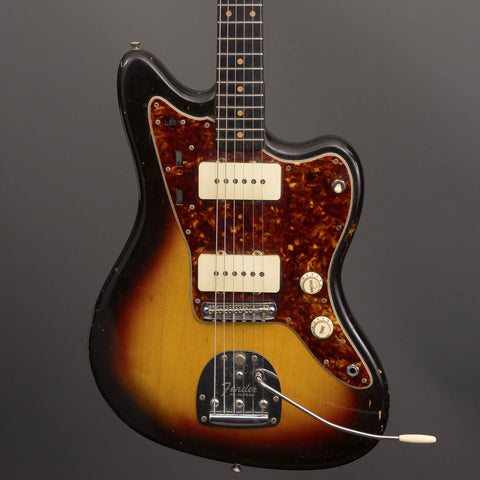 Fender Electric Guitars - 1962 Jazzmaster Sunburst - Front Close