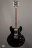 Gibson Guitars -  Custom Shop '61 ES-335 Ebony #111701 - USED (2021) - Front 