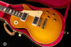 Gibson Electric Guitars - 2025 Les Paul Standard - Custom Shop R9 Dirty Lemon VOS - Case & Guitar Close 
