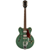 Gretsch Electric Guitars - G2622T Streamliner Center Block Double-Cut w/ Bigsby - Steel Olive - Front