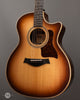 Taylor Acoustic Guitars - 414ce Studio Sunburst - Front Angle