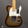 Fender Electric Guitars - American Ultra Telecaster MN - Mocha Burst - Front Close