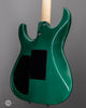 Tom Anderson Guitars - Angel - Teal WakeSurf with Binding - Back Angle 
