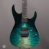 Tom Anderson Guitars - Angel - Teal WakeSurf with Binding - Front Close 