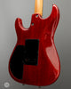 Tom Anderson Electric Guitars - Cobra S - Shorty - Natural Orange Burst with Binding - Back Angle 