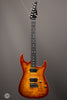 Tom Anderson Electric Guitars - Cobra S - Shorty - Natural Orange Burst with Binding - Front 