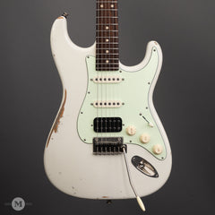 Tom Anderson Electric Guitars - Icon Classic - Olympic White - In-Distress Level 2 - Front Close