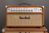 Two-Rock Amplifiers - Bloomfield Drive 40 Watt Head - Silver Chassis - Tobacco Suede w/Cane Cloth with Matching 1x12 Cabinet - Front