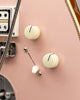 Bruce Guitars - The Ellary Deluxe - Shell Pink - Floral Pickguard - Descendent Tremolo - Controls 