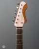 Bruce Guitars - The Ellary Deluxe - Shell Pink - Floral Pickguard - Descendent Tremolo - Front Headstock 