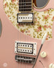 Bruce Guitars - The Ellary Deluxe - Shell Pink - Floral Pickguard - Descendent Tremolo - Pickups 