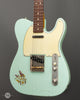 Bruce Guitars -  Letter Series T - Faded Surf Green  - Front Angle