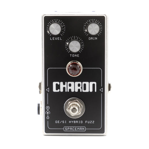 Spaceman Effects - Charon Hybrid Ge/Si Fuzz - Silver - Front Close