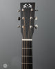 Circle Strings - Salvage Series - Dreadnought - Sinker Sitka with Old Mahogany - Front Headstock