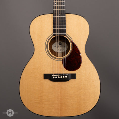 Circle Strings - Salvage Series - OM - Sinker Sitka with Old Mahogany - Front Close