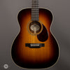 Circle Strings - Salvage Series - OM - Sunburst - Sinker Sitka with Old Mahogany - Front Close