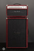 Two-Rock Amplifiers - Classic Reverb Signature 40/20 Watt Head - Silver Chassis - Burgundy Suede w/Black Sparkle Matrix Grillcloth w/Matching 2x12" Cabinet