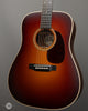 Collings Acoustic Guitars - D2H A Traditional Series - Vintage Satin - Sunburst - Angle