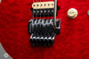 Ernie Ball Music Man - 30th Anniversary Axis - Translucent Red Quilt Top/Black Red Sparkle Back - 1 of 100 - Bridge 