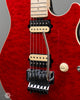Ernie Ball Music Man - 30th Anniversary Axis - Translucent Red Quilt Top/Black Red Sparkle Back - 1 of 100 - Pickups 