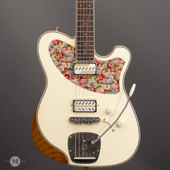 Bruce Guitars - Ellary Deluxe - Off White - Floral Pickguard