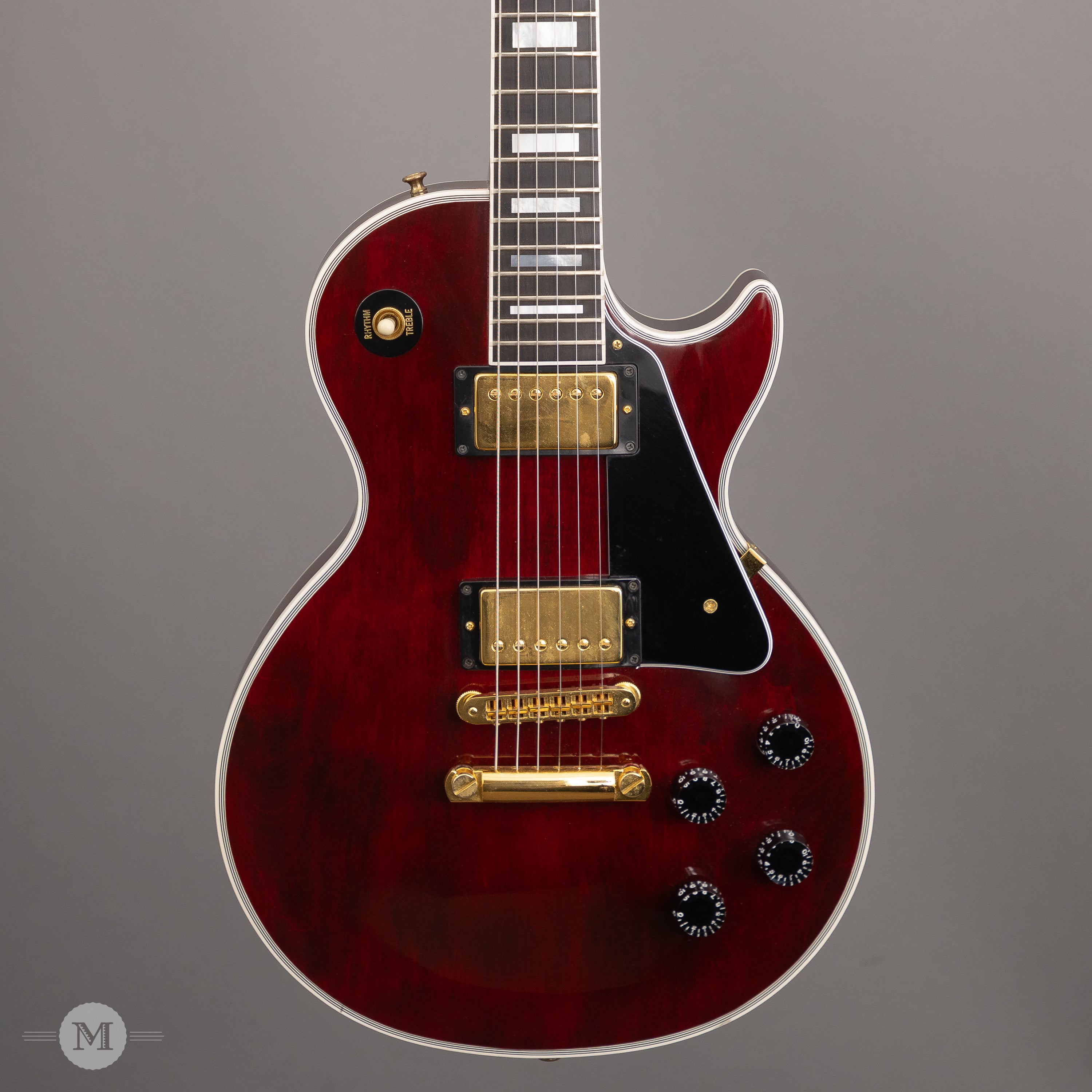 Gibson Electric Guitars - 1991 Les Paul Custom - Wine Red - Used