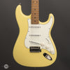 Tom Anderson Electric Guitars - Icon Classic - Mellow Yellow - Distress Level 1 - Front Close