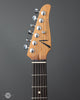 Tom Anderson Electric Guitars - Icon Classic HSS - Natural Dark Grain w Black Shaded Edge - Headstock