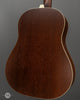 Iris Guitars - DF Natural - Large Pickguard - Ivoroid Binding - Flower Pot - Back Angle 