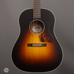 Iris Guitars - DF - Tobacco Burst - Ivoroid Binding - Small Firestripe Pickguard - Flower Pot - Front Close