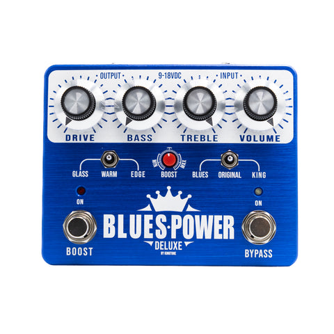 King Tone - Blues Power Deluxe - Blue - Front 