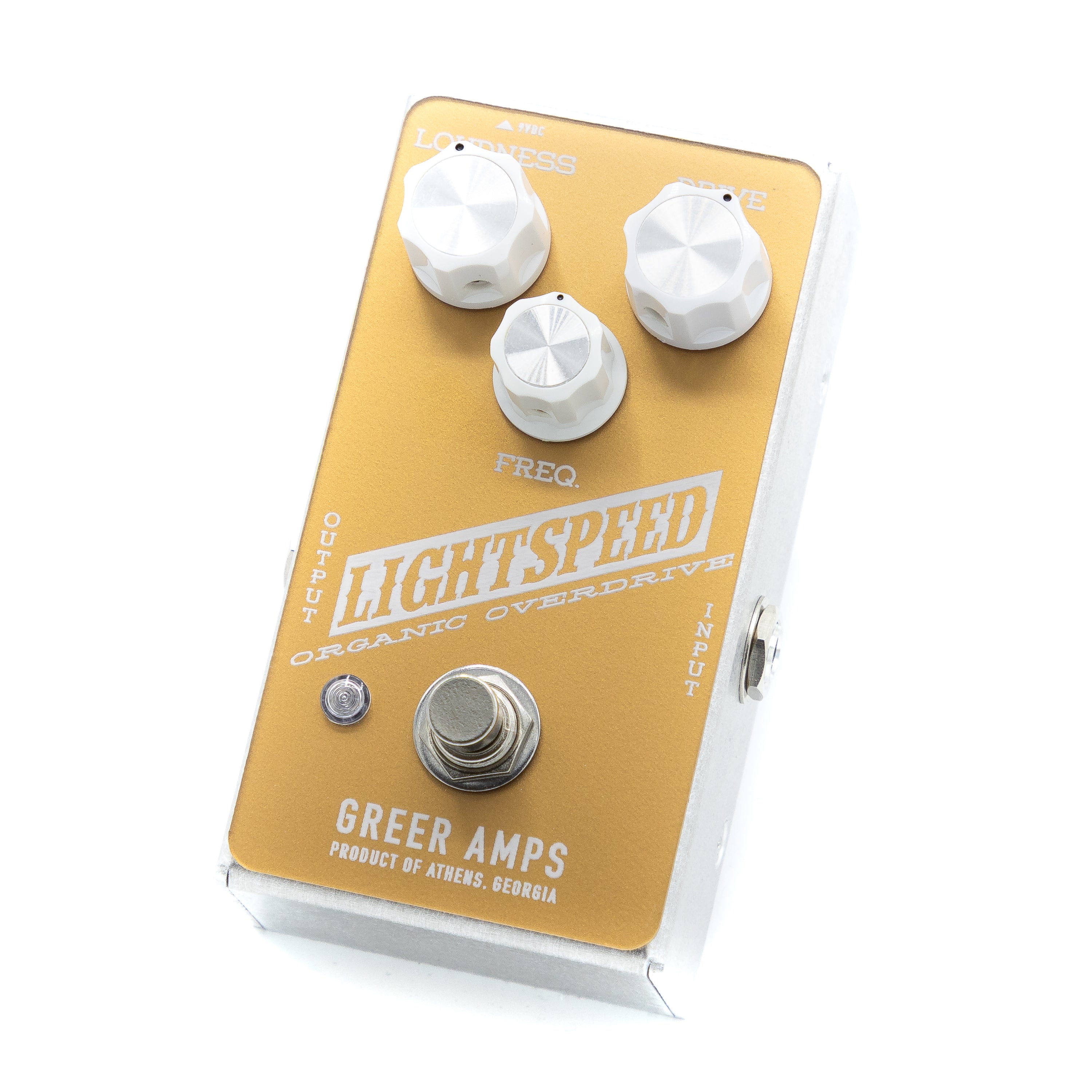 Greer Amps - Lightspeed Organic Overdrive - MSM Exclusive Gold