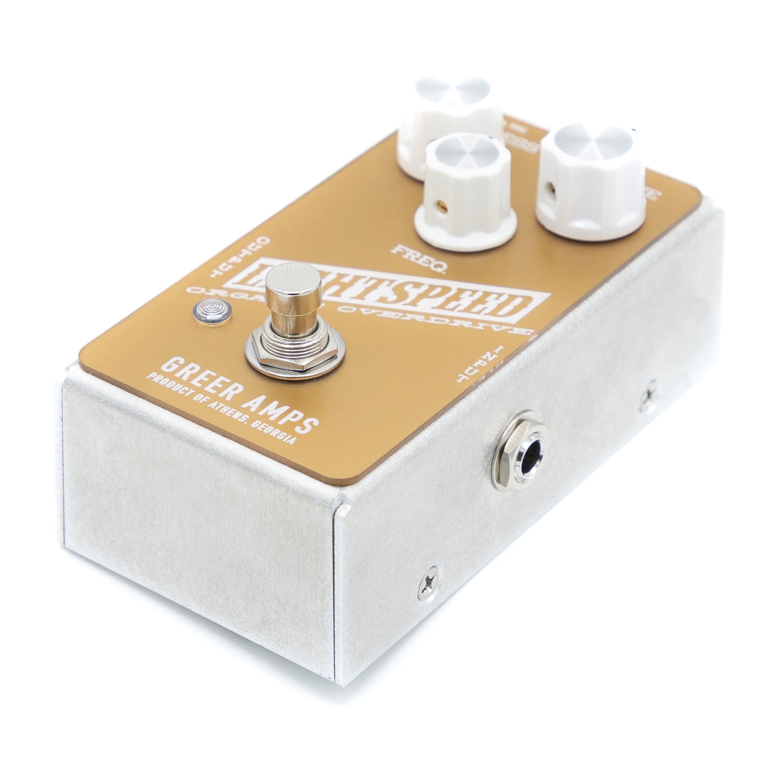 Greer Amps - Lightspeed Organic Overdrive - MSM Exclusive Gold