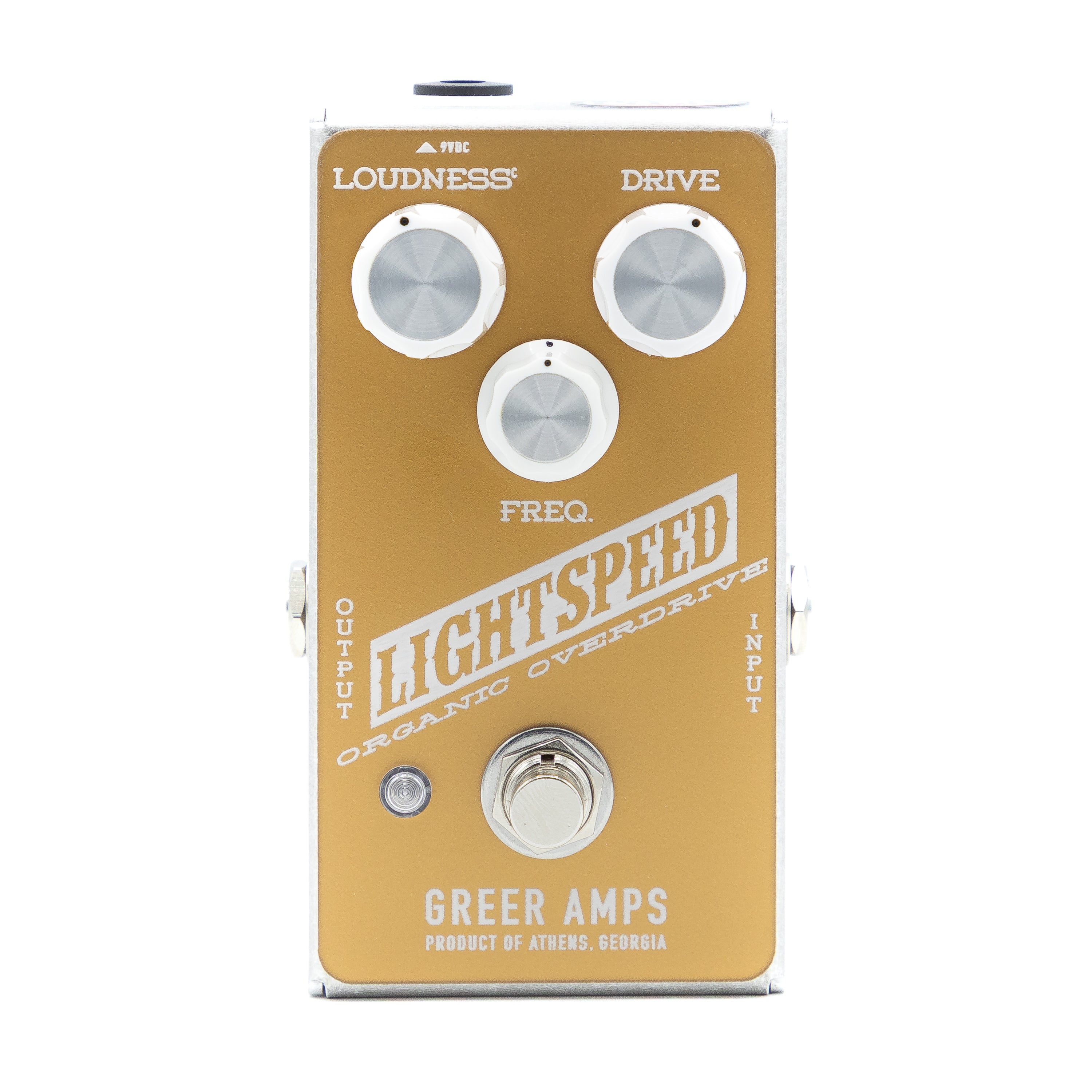 Greer Amps - Lightspeed Organic Overdrive - MSM Exclusive Gold